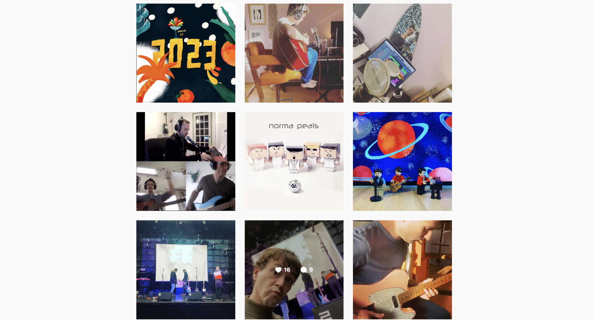 Flux Instagram du groupe Puzzle